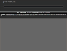 Tablet Screenshot of pornofilm.net